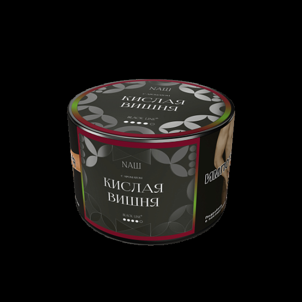 Табак Nаш Black Кислая Вишня 40 грамм в Ростове-на-Дону