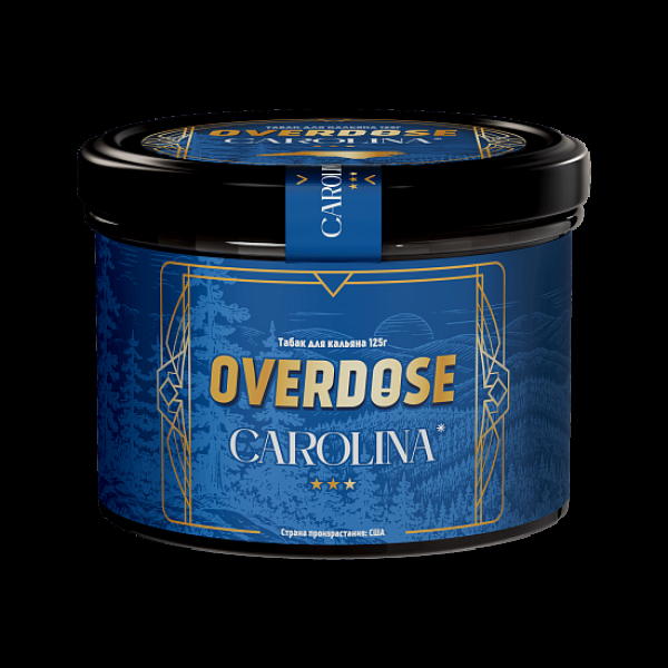 Табак Overdose No Aroma Америка Carolina 125 грамм в Ростове-на-Дону
