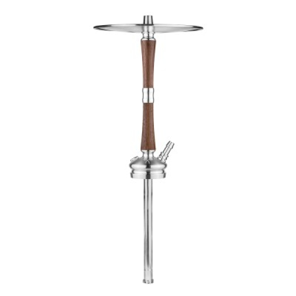 Кальян Hoob Go Pro Wood American Walnut Stainless Steel в Ростове-на-Дону