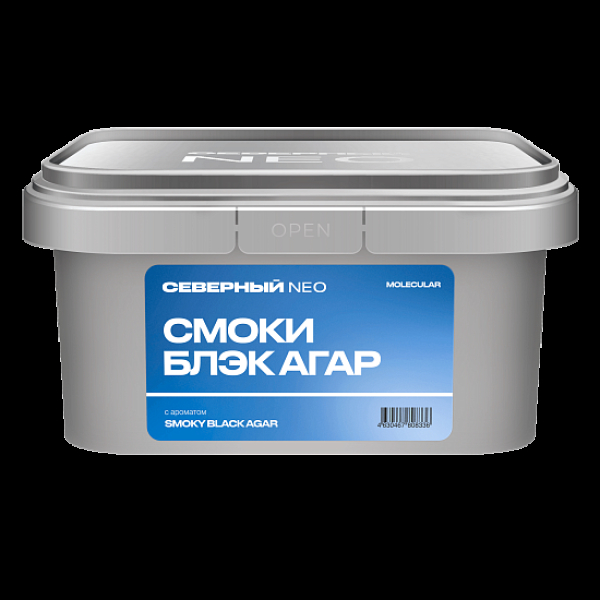 Табак Северный Neo Смоки Блэк Агар Smoky Black Agar 200 грамм в Ростове-на-Дону
