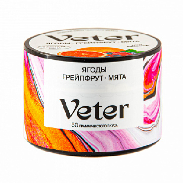 Смесь VETER Ягоды грейпфрут мята 50 гр в Ростове-на-Дону