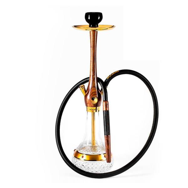 Кальян Wookah Walnut Gold Amber Click (золотой, 64 см) в Ростове-на-Дону